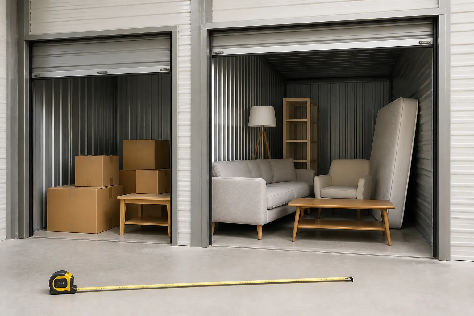 Quelle taille de box choisir selon son logement à Orléans (du studio à la maison)